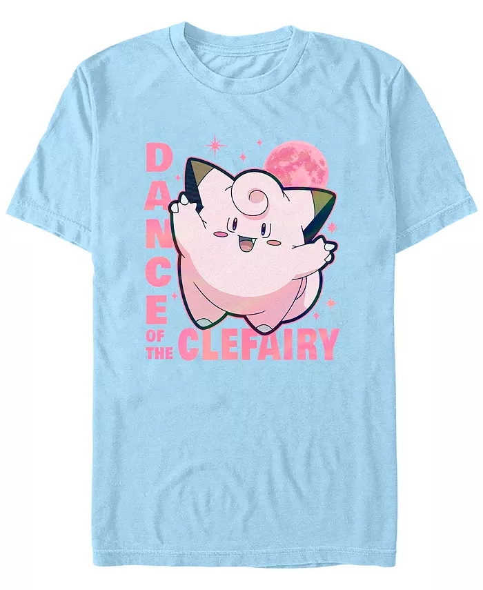 

Мужская футболка с коротким рукавом Clefairy Dance Fifth Sun, синий