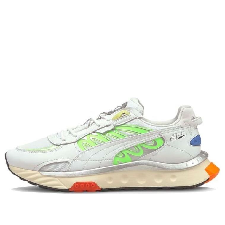

Носки PUMA Wild Rider Techno 'White Green Glare', белый