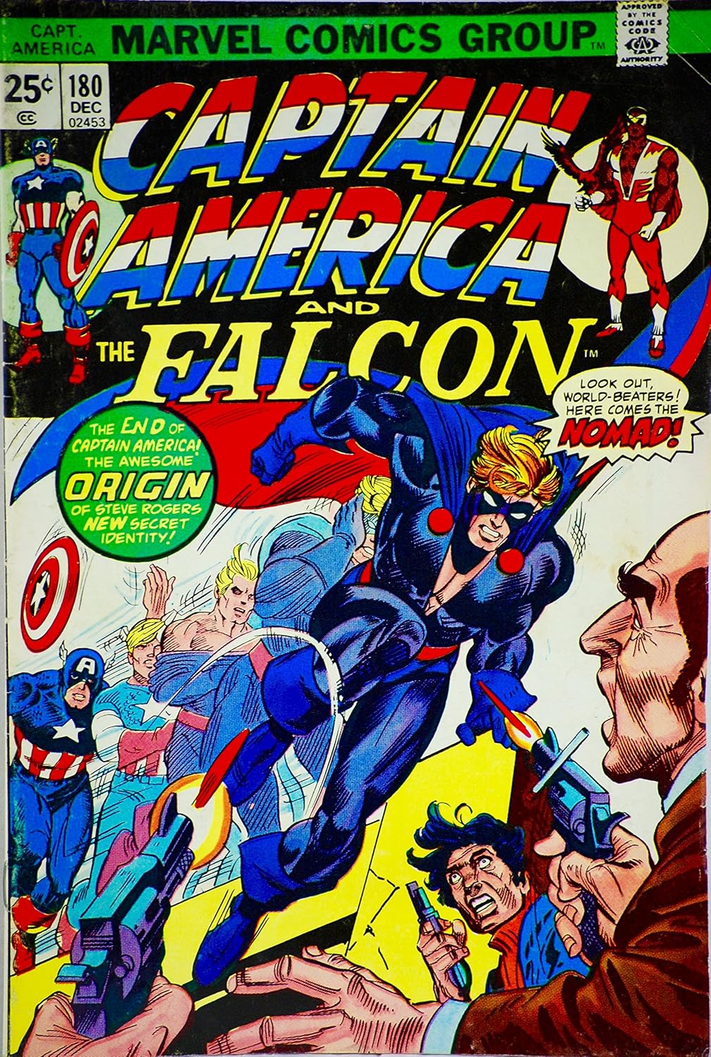 

Captain America (and the Falcon), v1 #180. Dec 1974 [Comic Book] (Marvel)