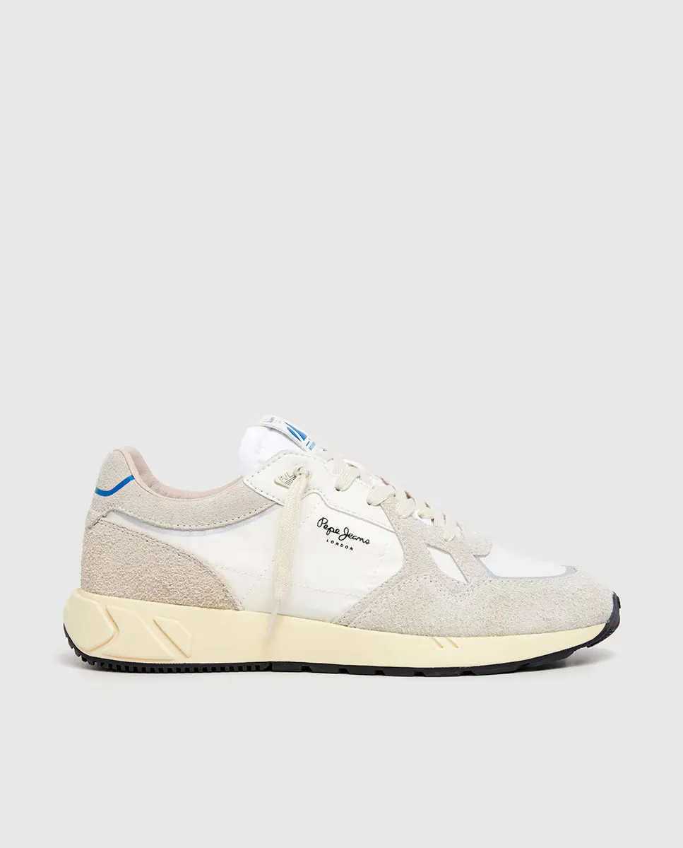 

Мужские кроссовки Marlon Divided Pepe Jeans, цвет Blanco Hueso