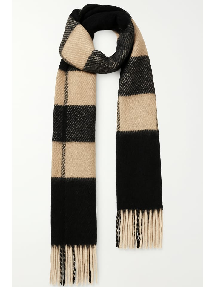 

Теплый шарф "SuperSofty" черного цвета collezione alessandro