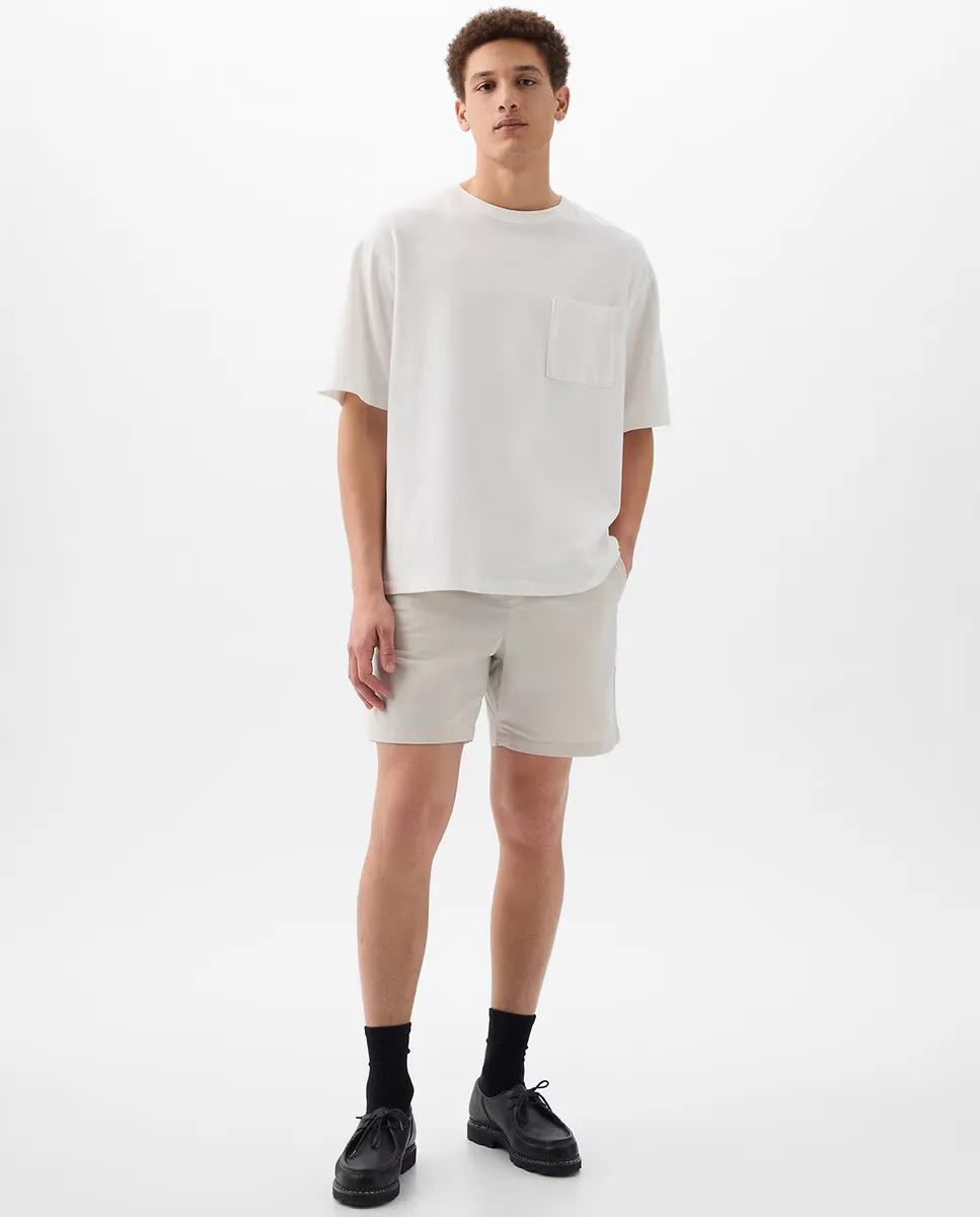 

Мужские шорты из хлопковой смеси Gap, бежевый