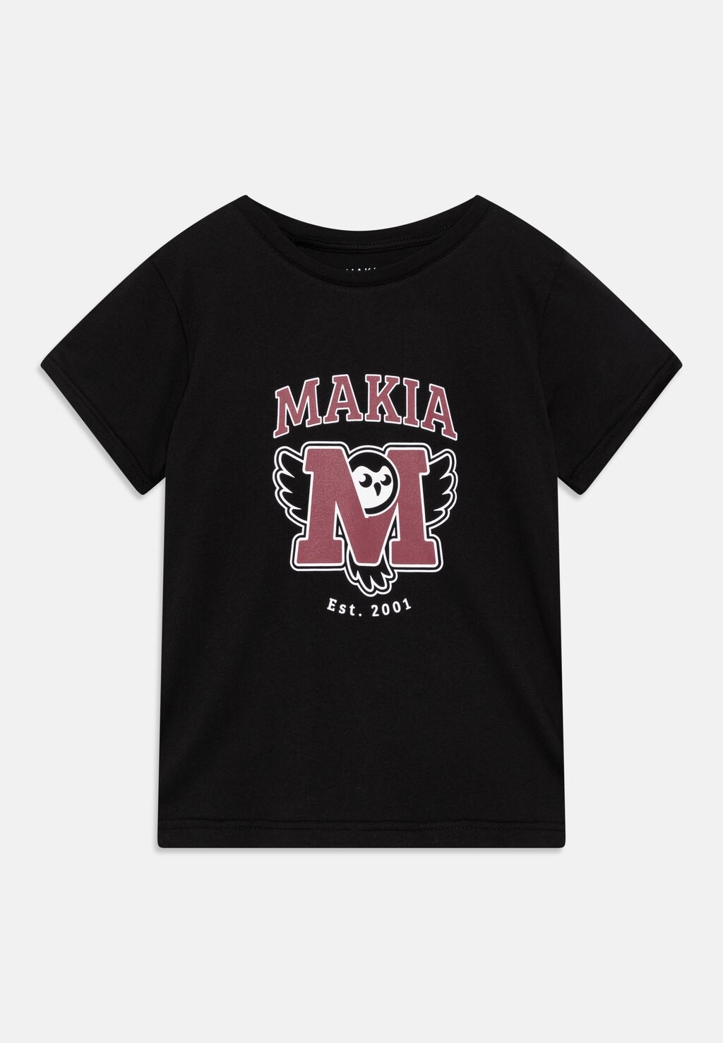 

Футболка с принтом UGLA UNISEX Makia, черный