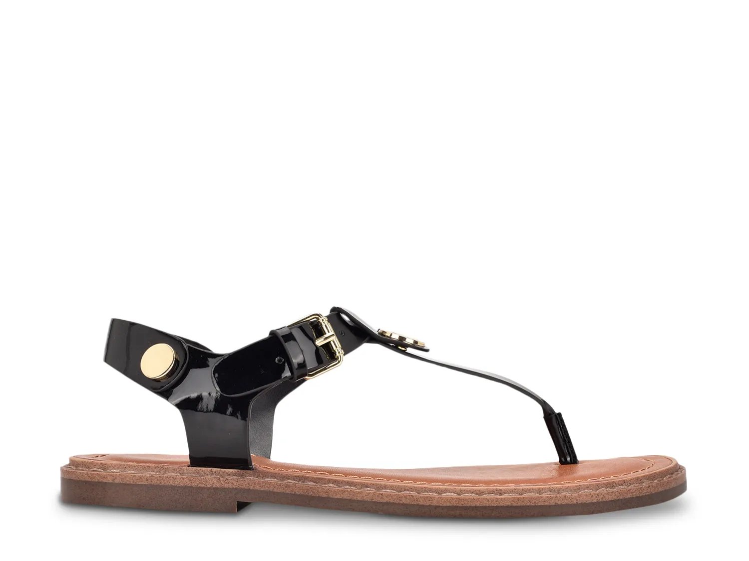 Сандалии Tommy Hilfiger Bennia Sandal, Black Patent — фото 3