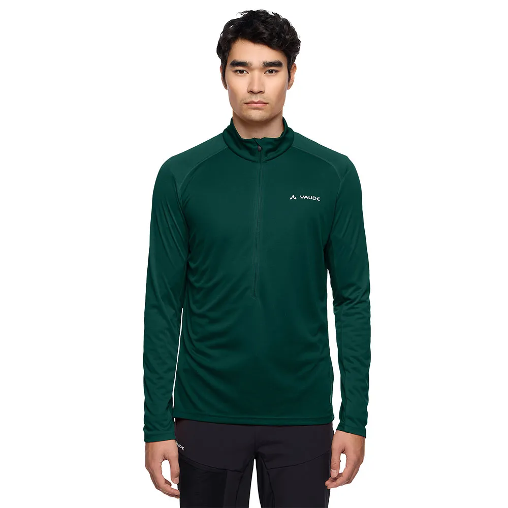 

Футболка с длинным рукавом VAUDE Larice Light II half zip, зеленый