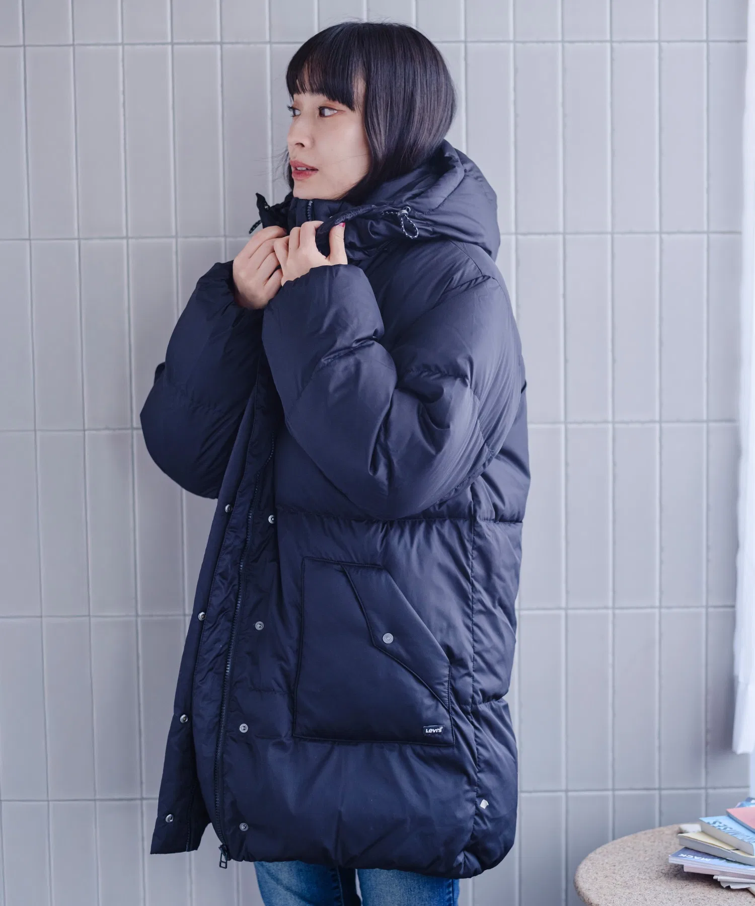 Пуховая куртка Levi's Western Bubble