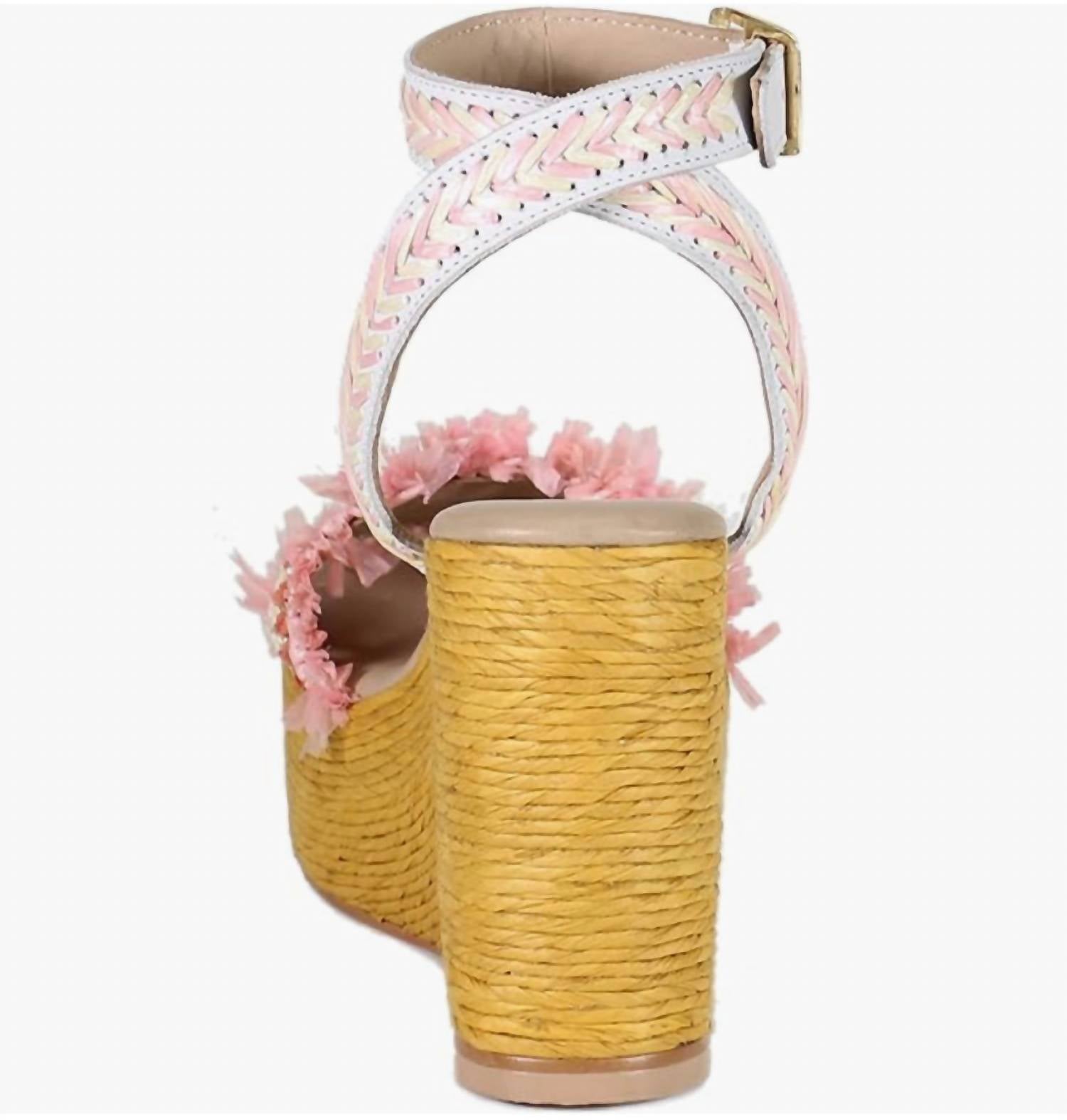 Женские босоножки Muddie Water Wedge Sandals, разноцветные DIBA True, мультиколор — фото 4