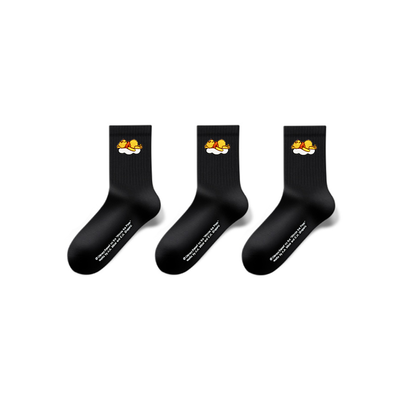 

Набор из 3 пар носков Winnie The Pooh Series Mid Calf Disney, черный