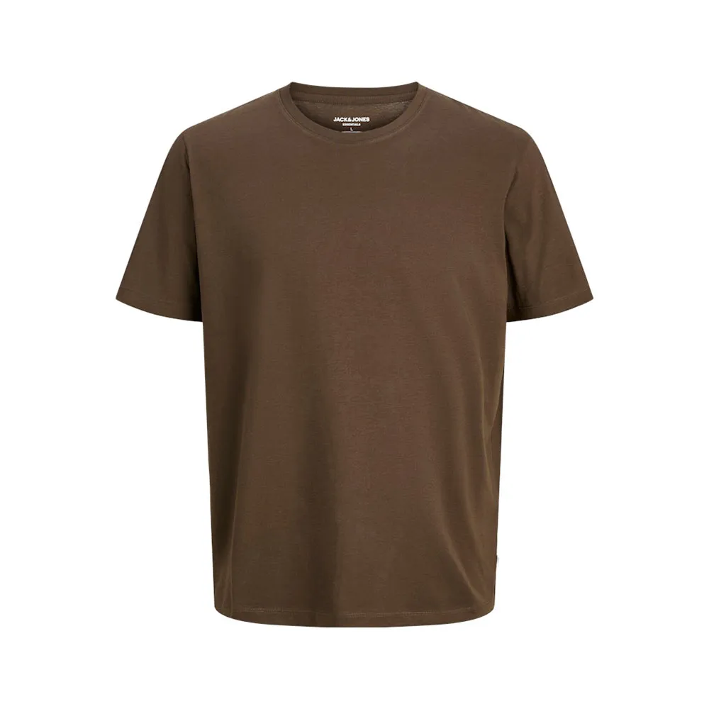 

Футболка с коротким рукавом Jack & Jones Organic Basic, коричневый