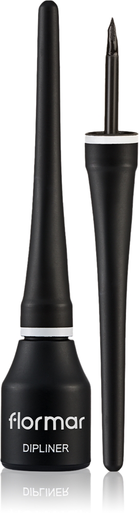 

Стойкая жидкая подводка для глаз Dipliner Flormar, atspalvis black 3,5 мл