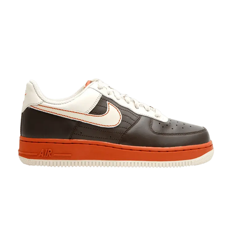 Кроссовки Nike Wmns Air Force 1 '07 'Dark Cinder', коричневый
