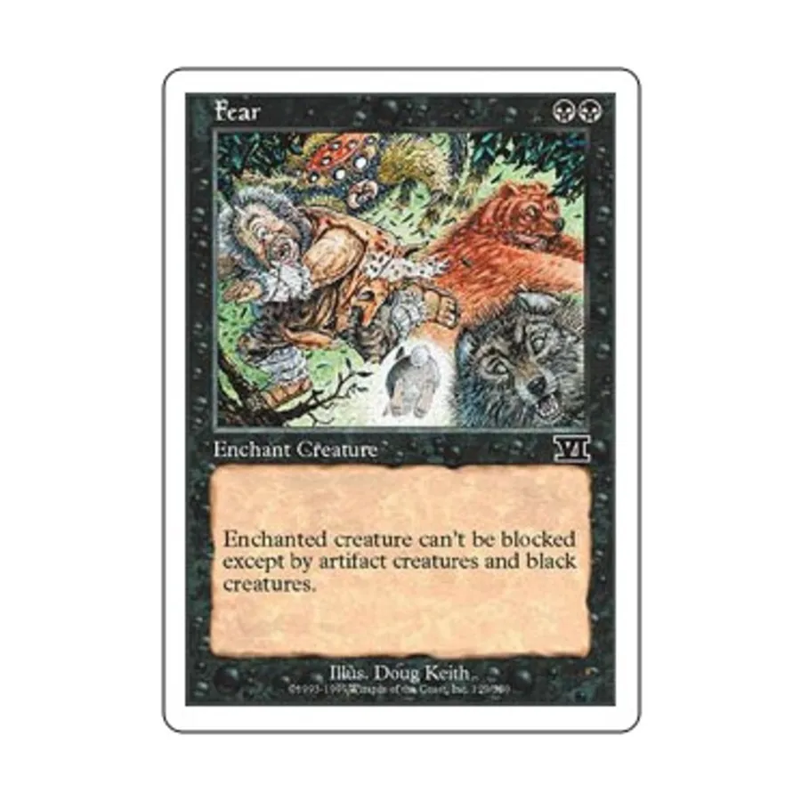 

CCG Страх (С), MTG - 6th Edition (Classic)