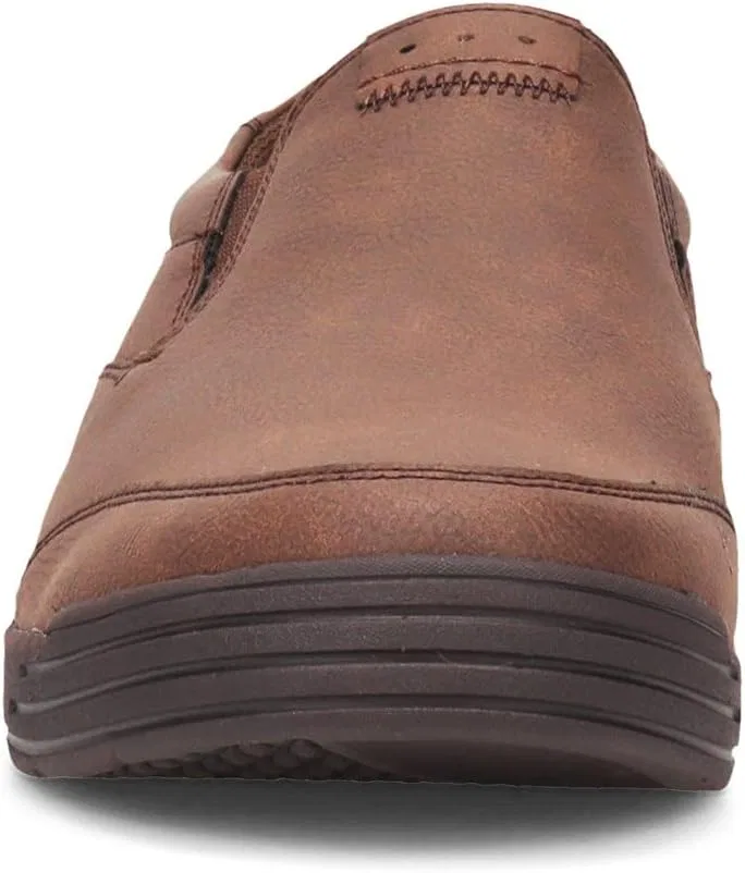 Мужские мокасины-лоферы Nunn Bush Kore City Walk с закрытым носком, Dark Brown — фото 4