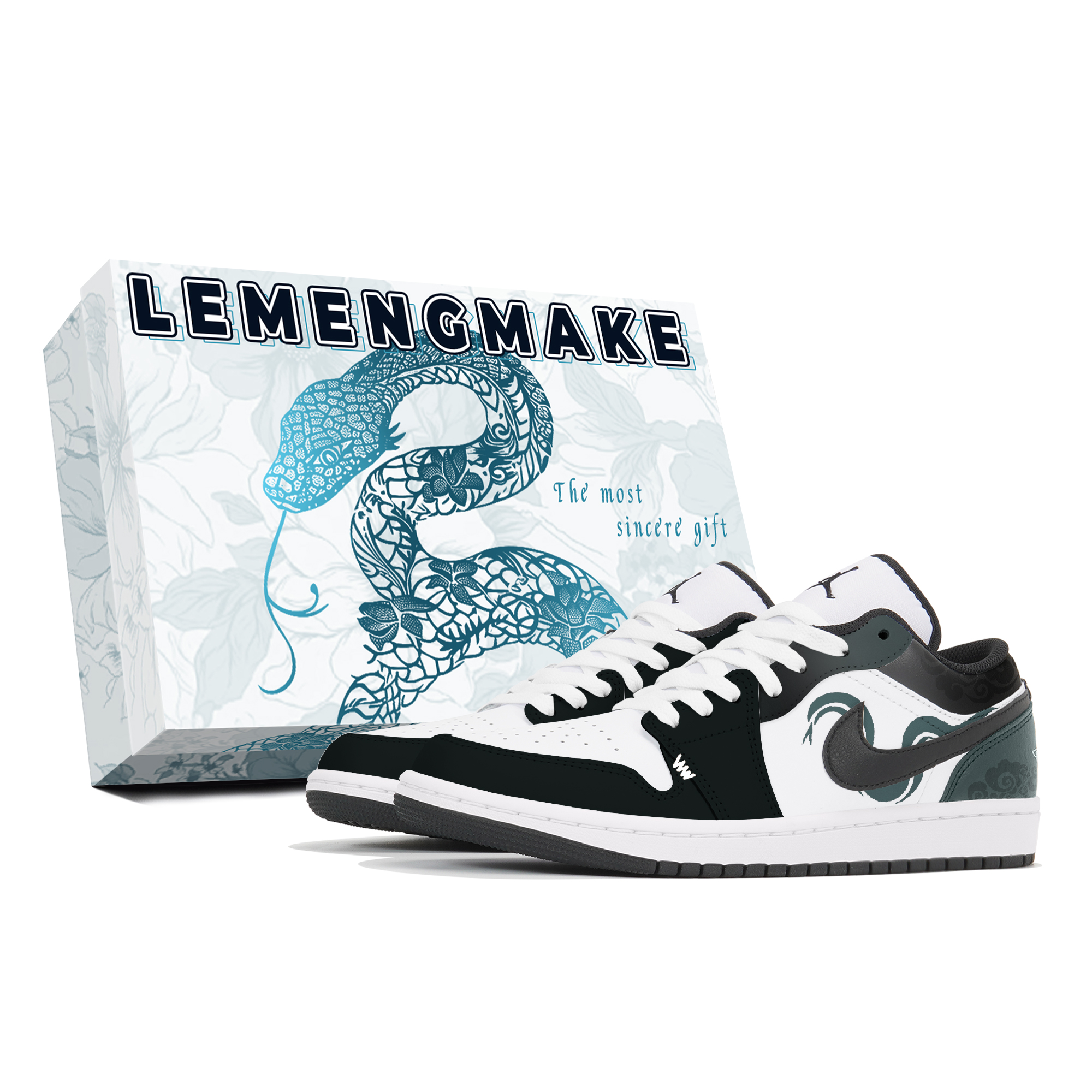 

Jordan Воздушные противоскользящие износостойкие баскетбольные кроссовки с амортизацией низкие винтажные мужские черно-зеленые Air 1