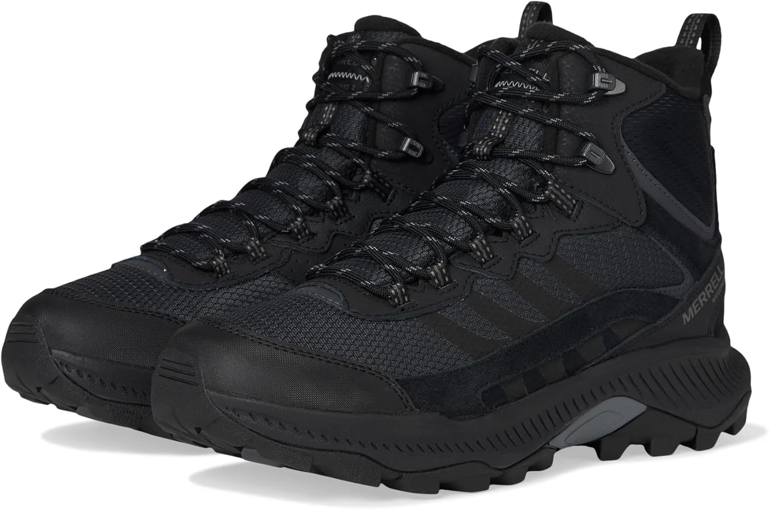 Мужские водонепроницаемые ботинки Merrell Speed Strike 2 Thermo Mid, черный