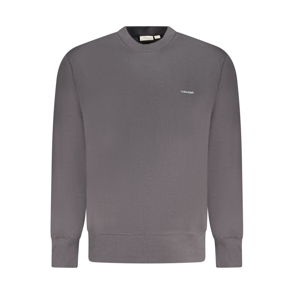 

Черный хлопковый свитер Calvin Klein, Black