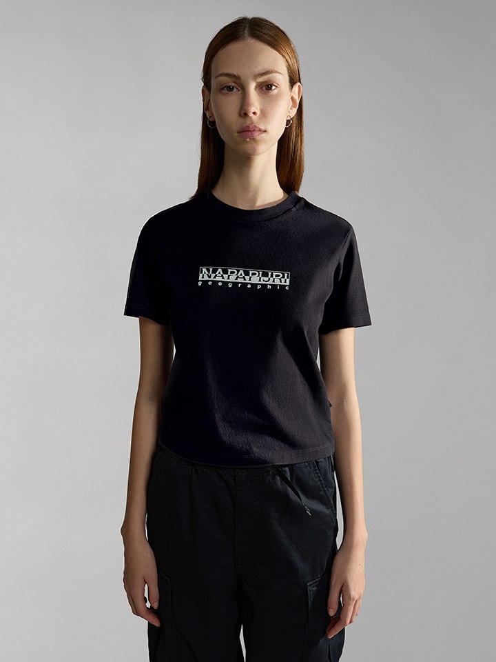 

Футболка Napapijri Shirt Box, черный