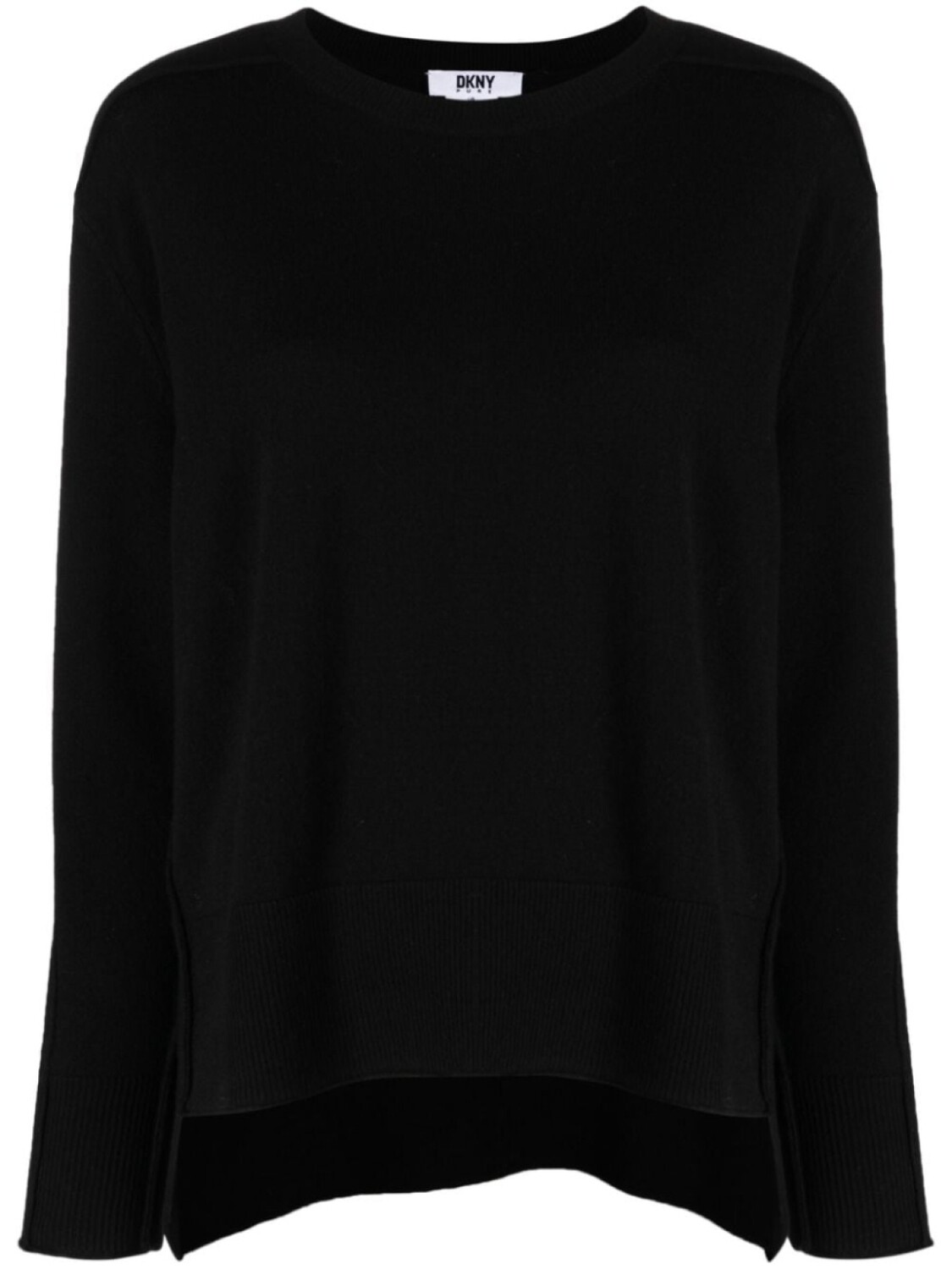 

DKNY шерстяной джемпер, черный