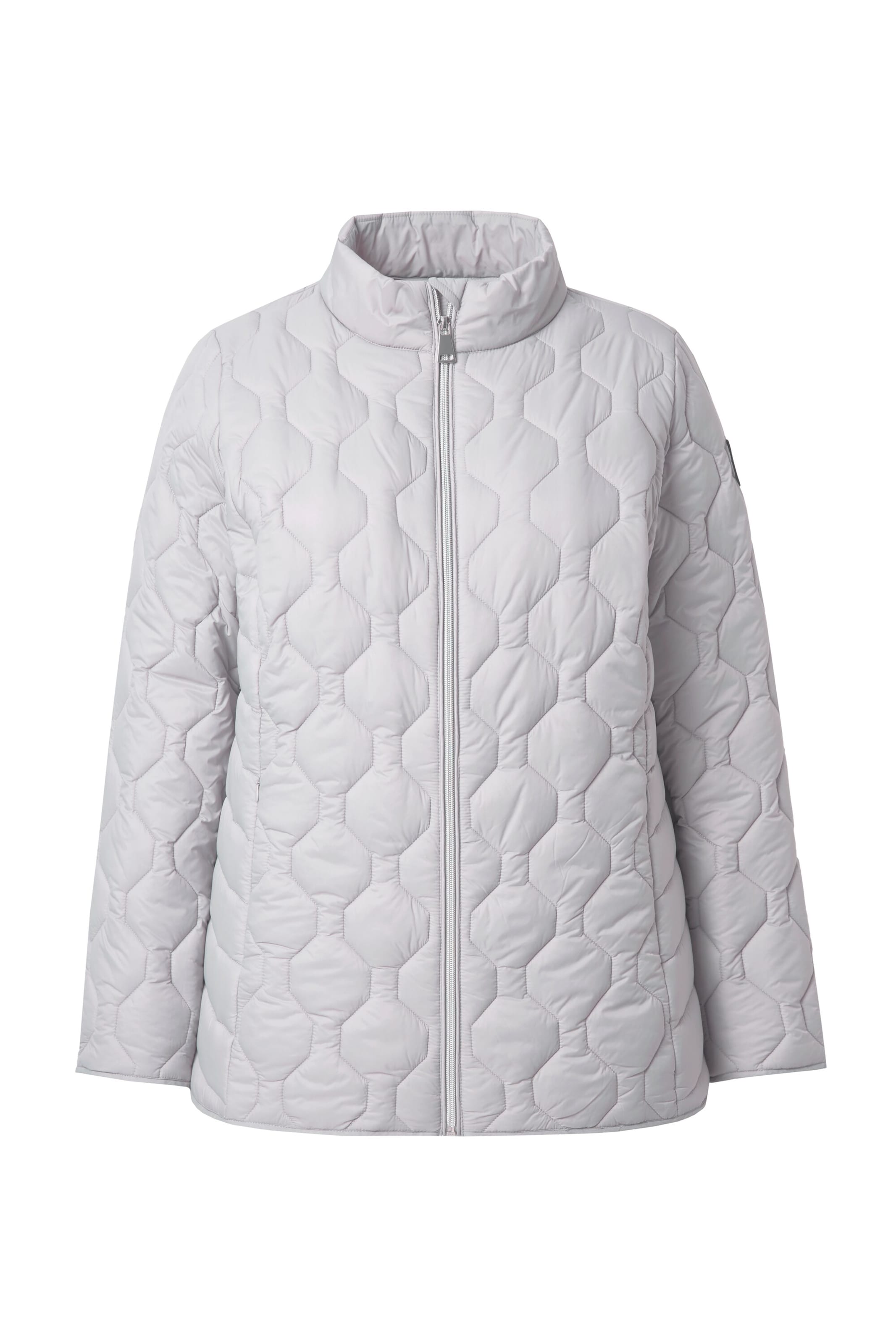 

Ulla Popken Зимняя куртка в светло-сером цвете