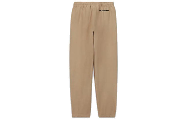Брюки x billie eilish crossover solid color sports long pants us edition couple style brown Nike, мультиколор — фото 2