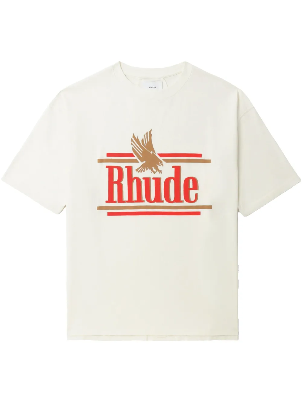 

Футболка с логотипом RHUDE, белый