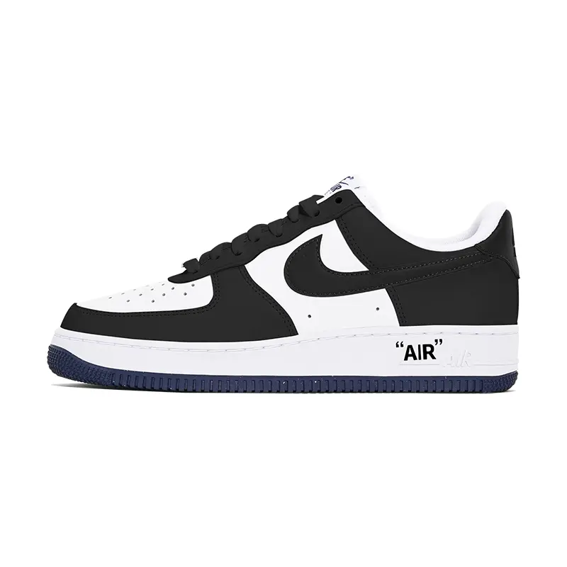 

Кроссовки Nike Air Force 1 Skateboard Shoes Men Low-Top Black, Черный, Кроссовки Nike Air Force 1 Skateboard Shoes Men Low-Top Black