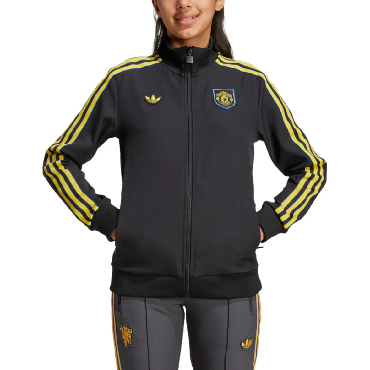 

Куртка Manchester United детская Adidas Originals, черный