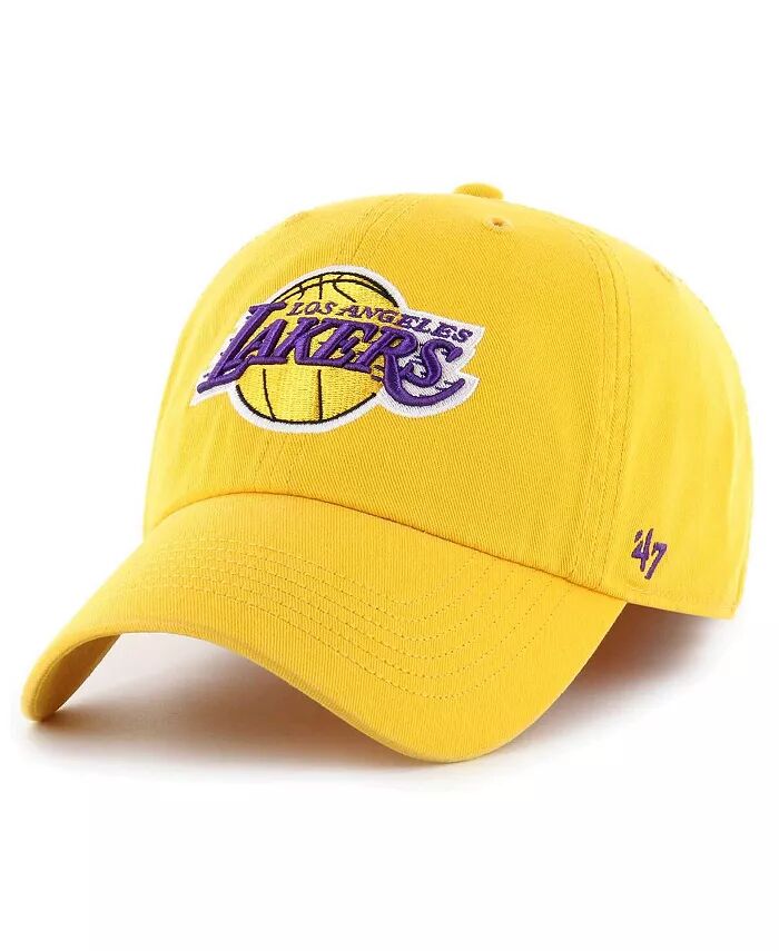 

Мужская золотая бейсболка Los Angeles Lakers Classic Franchise Fitted '47 Brand
