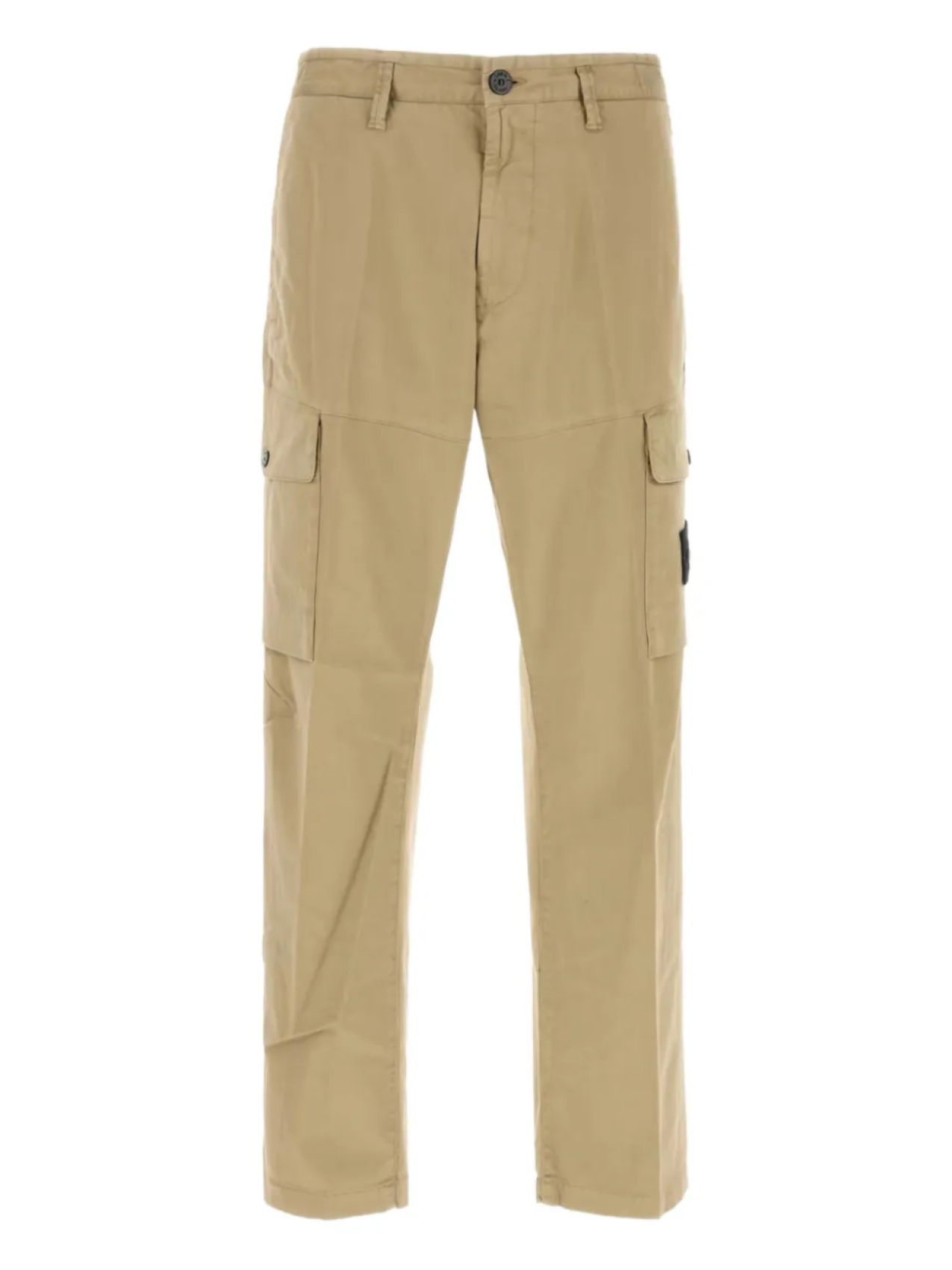 

Брюки Stone Island из хлопчатобумажной саржи, нейтральный