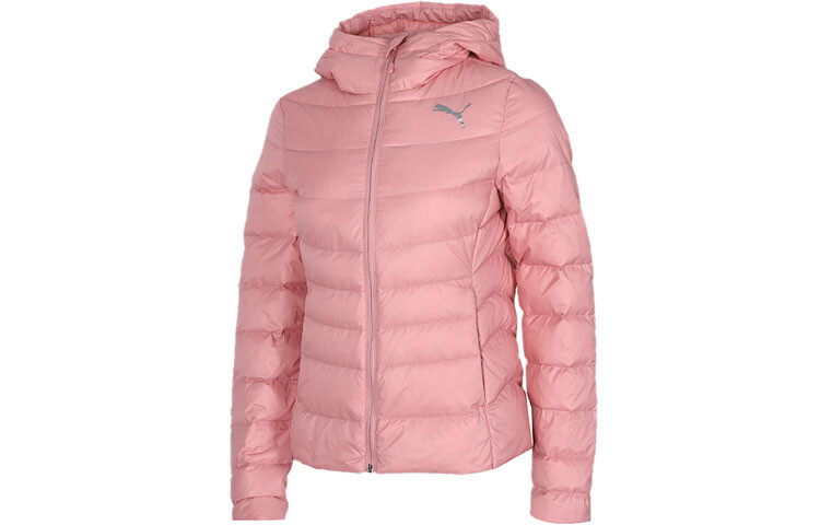 

Пуховик женский розовый Puma, розовый