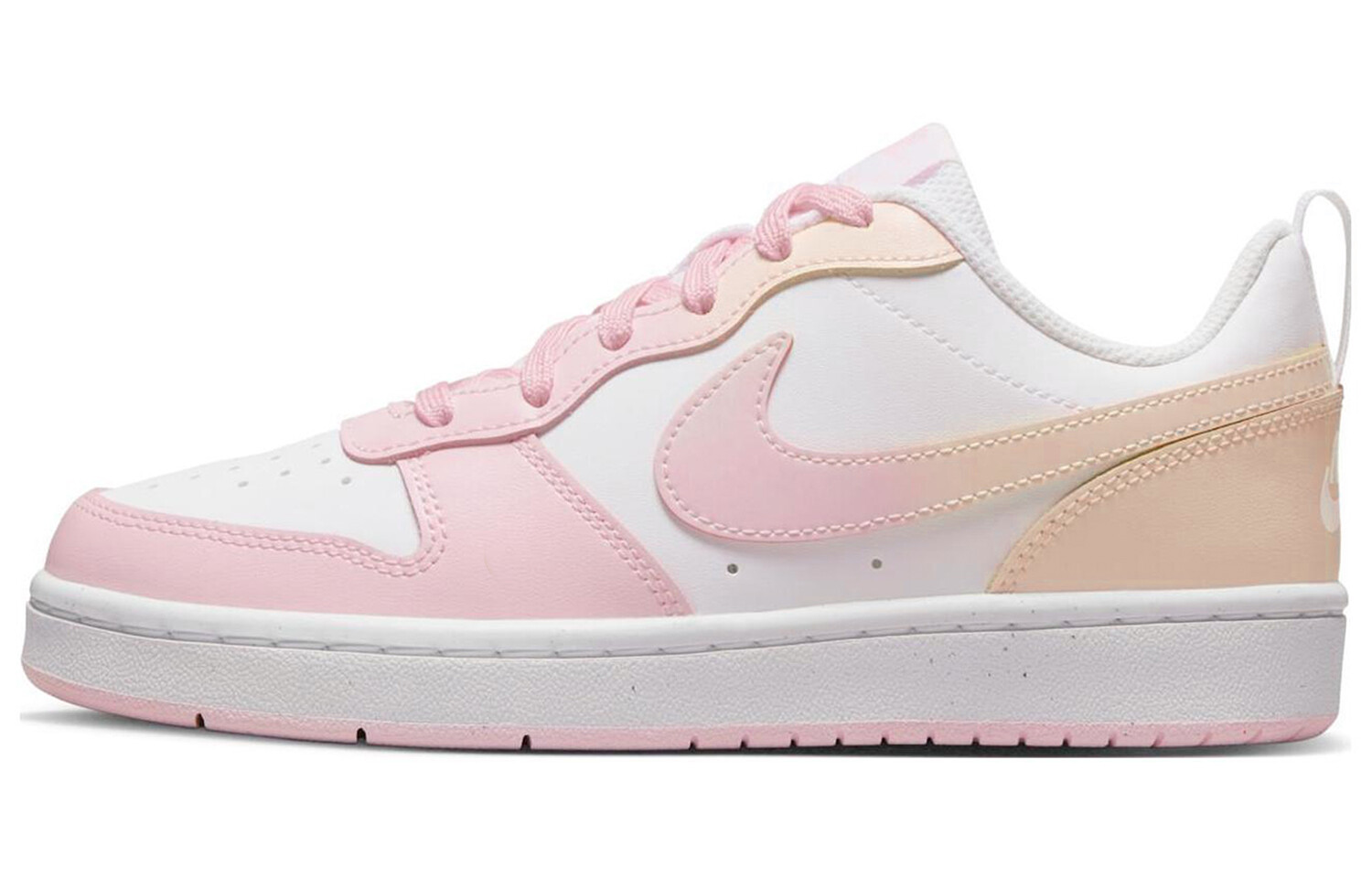 

Кроссовки Nike Court Borough Skateboarding Shoes Women's Low-top Pink/Orange, розовый