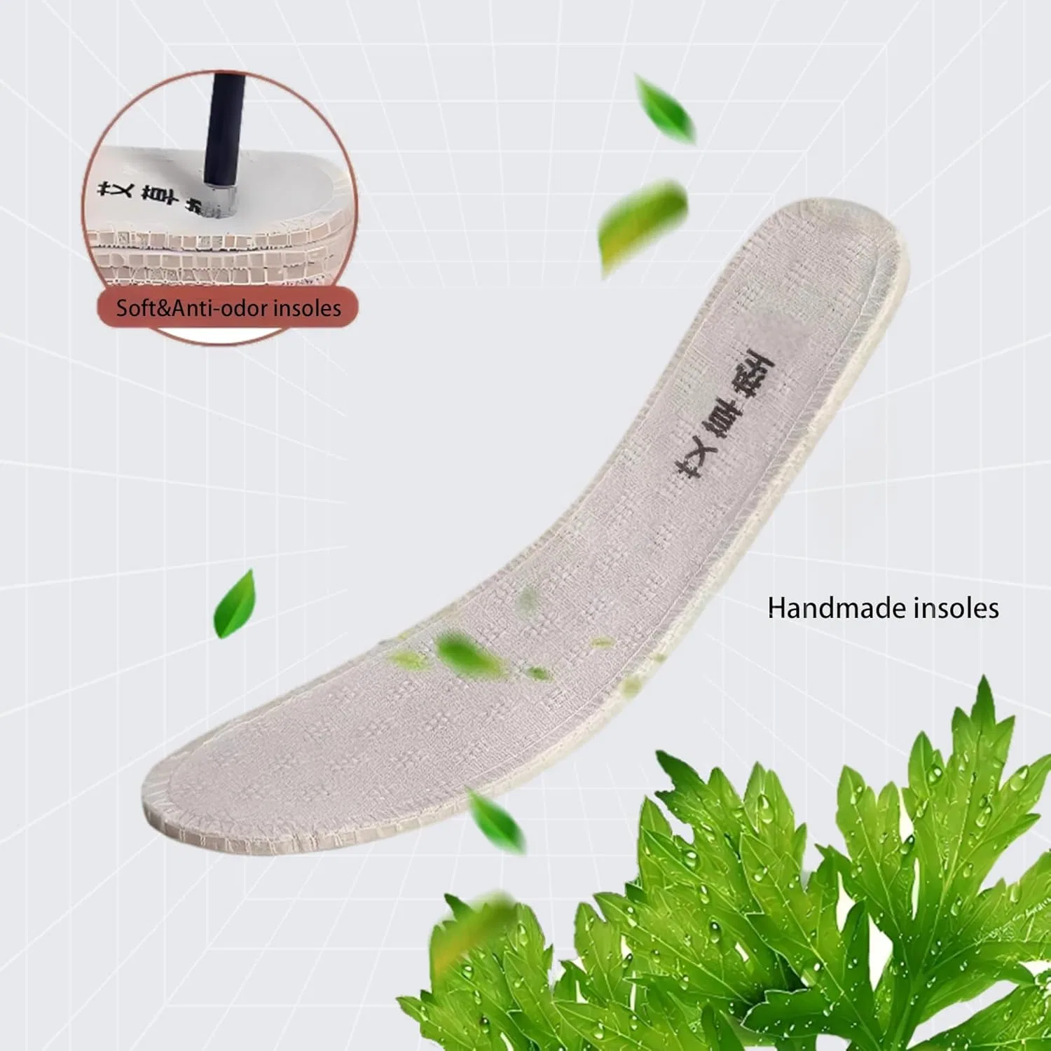 Мужские лоферы дышащие, Men's Canvas Slip on Shoes, черная сетка Wsvpeto — фото 4