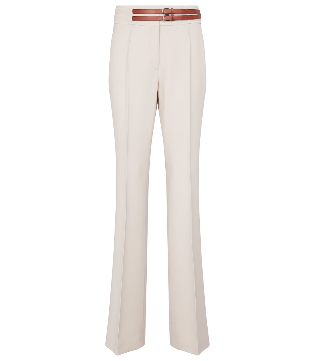 

Шерстяные брюки Perez с высокой талией Gabriela Hearst, Stoneware Clay