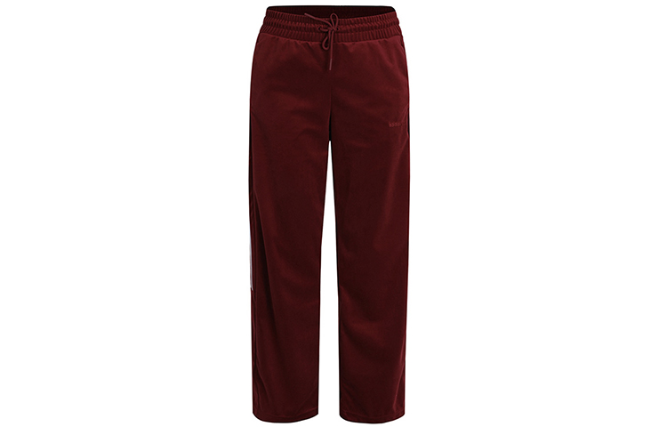 

Прямые повседневные брюки женские красные Adidas Neo