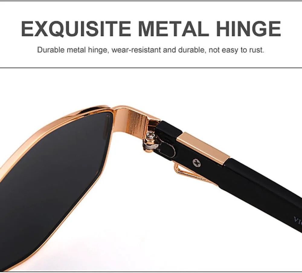 

Модные ретро-солнцезащитные очки 2027 года с цепочкой для женщин. Уникальные многоугольные солнцезащитные очки для женщин в маленькой оправе MTZJH, Gun Black