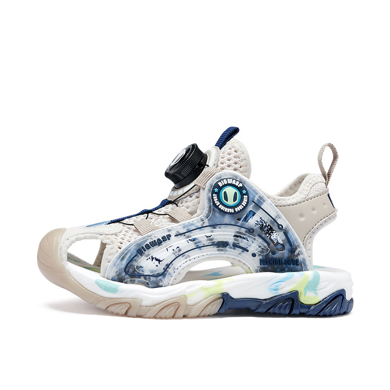 

Детские сандалии для детей 3-7 лет BIG WASP, серый/синий