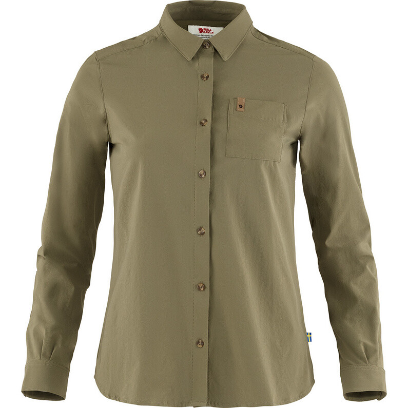

Женская блузка Övik Lite Fjallraven, зеленый