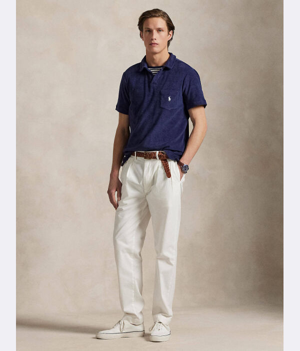 Рубашка поло Regular fit frotinis audinys Polo Ralph Lauren, синий — фото 3