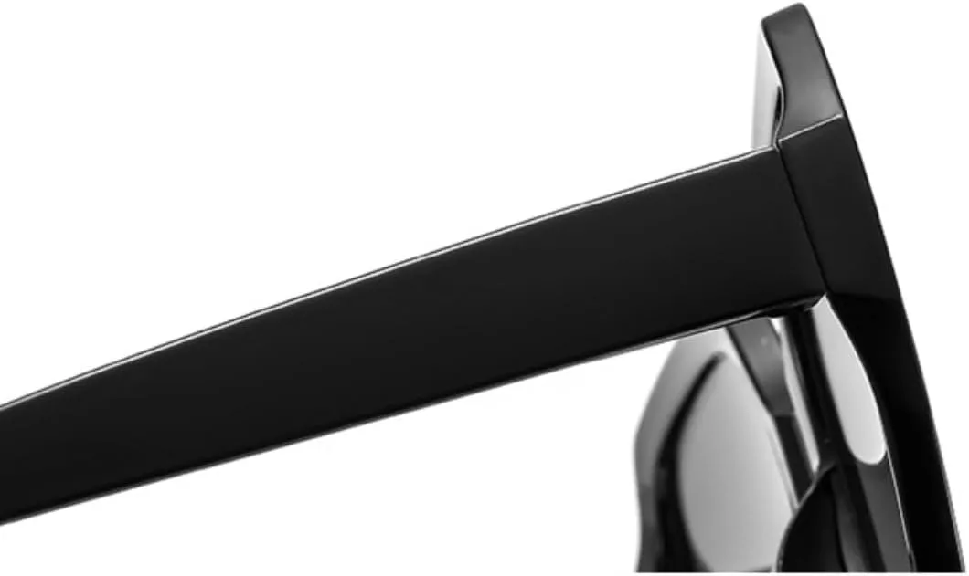 

Ретро-солнцезащитные очки квадратной формы для женщин и мужчин, роскошные, для активного отдыха, вождения, походов, защиты от УФ-излучения UV400 TVTBBVV, Black Gray