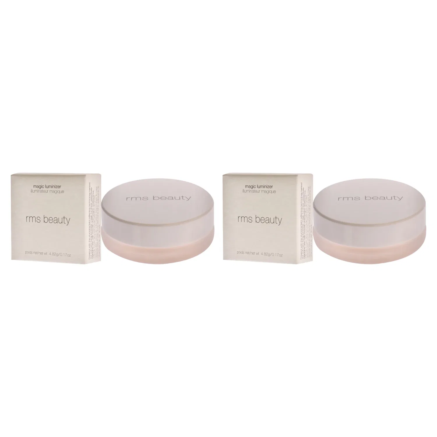 Хайлайтер Magic Luminizer от RMS Beauty для женщин - 0,17 унции - набор из 2 штук, Champagne — фото 4