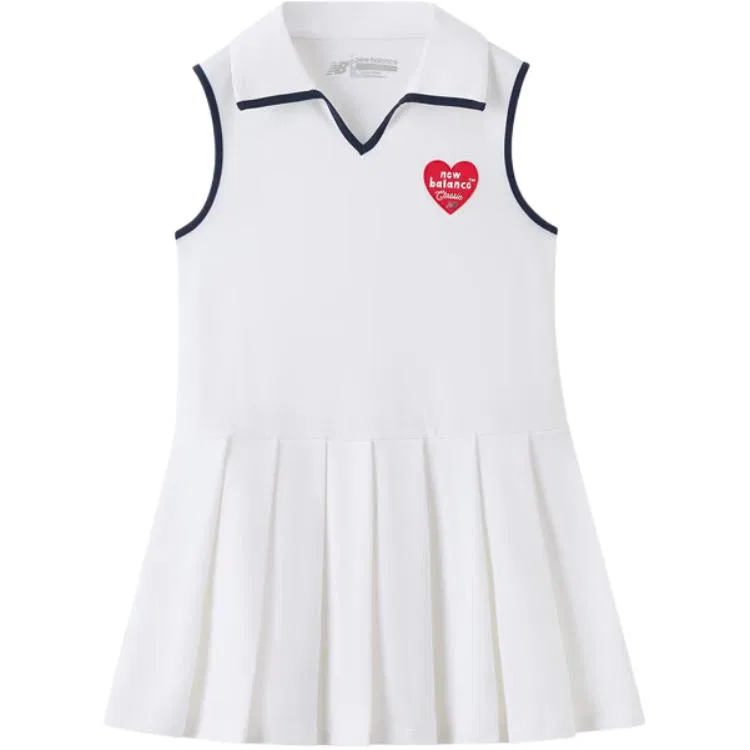 Платье детское Lapel Moderate New Balance, White