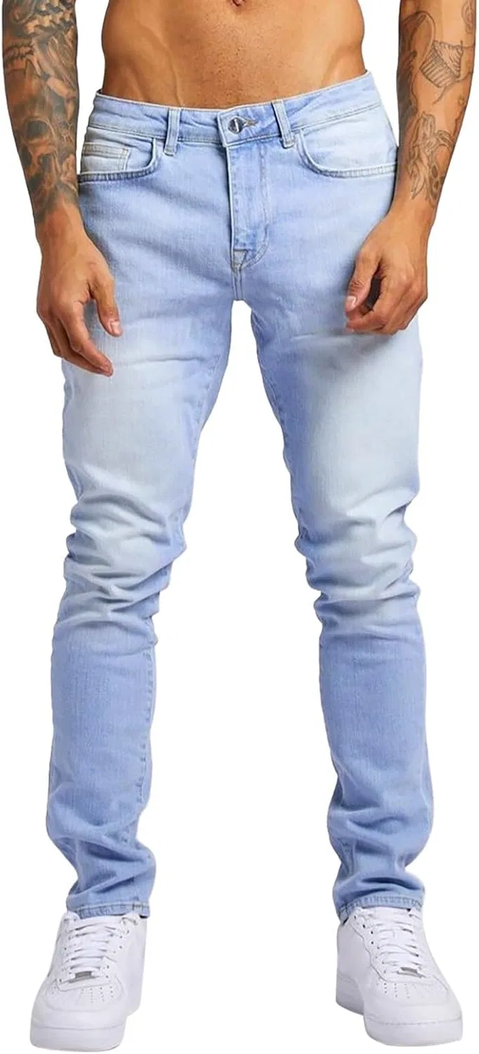 Джинсы свободные Baggy, Light Blue