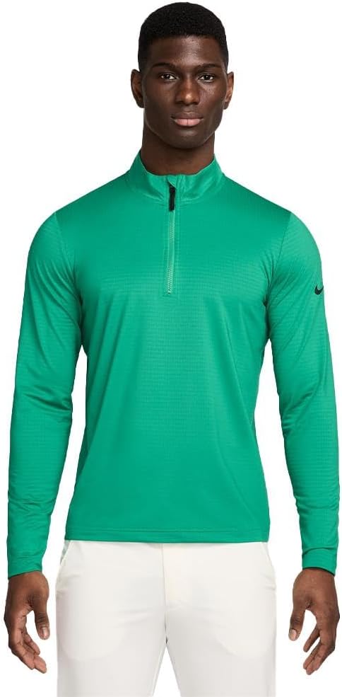 

Мужской гольф-топ Nike Victory Dri-FIT с молнией 1/2, Stadium Green
