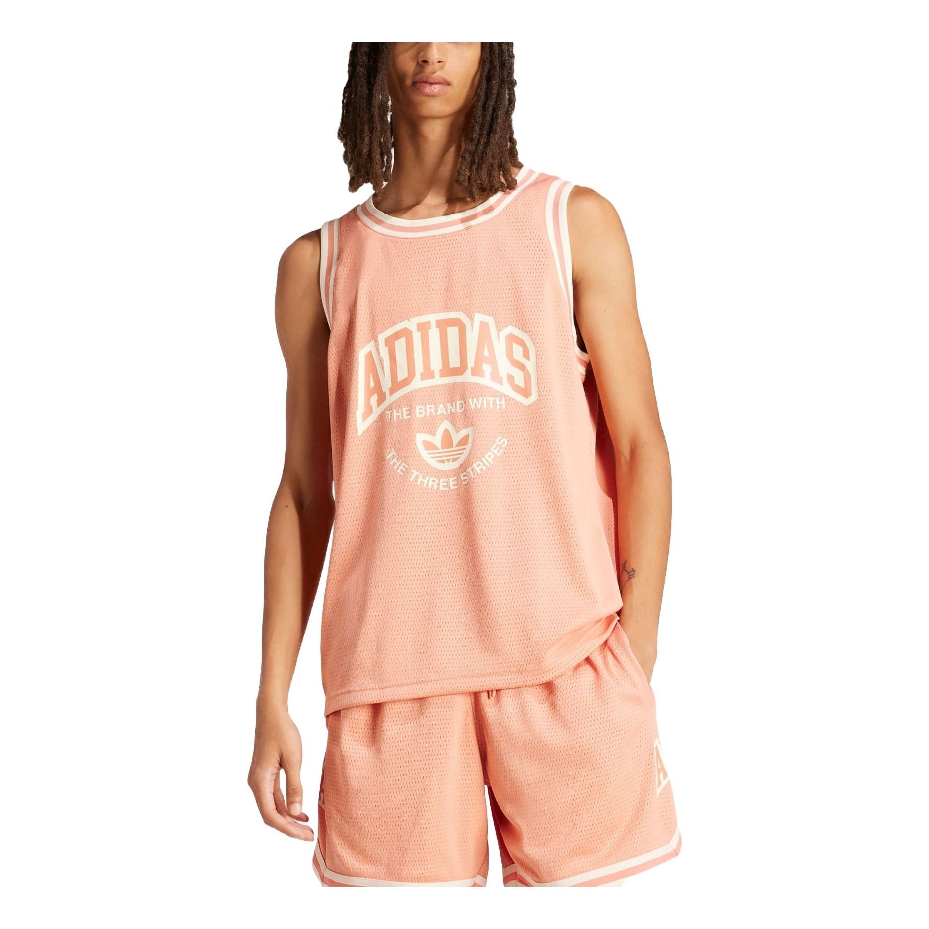 

Спортивный топ adidas VRCT Tank 'Wonder Clay' IS2899, розовый