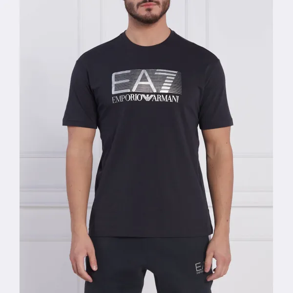 

Футболка стандартного кроя Ea7, синий