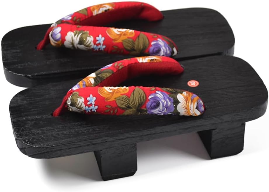 

Летние сандалии, японские деревянные кломпы, мужские двухзубые деревянные тапочки для пары, противоскользящие и износостойкие шлепанцы на высоком каблуке (Размер: EU 38, Цвет: Синий B) Bydzkj