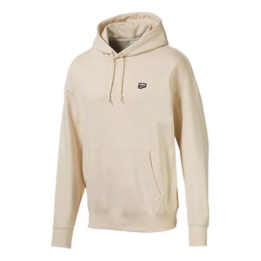 

Толстовка downtown po hoody casual sports beige Puma, белый