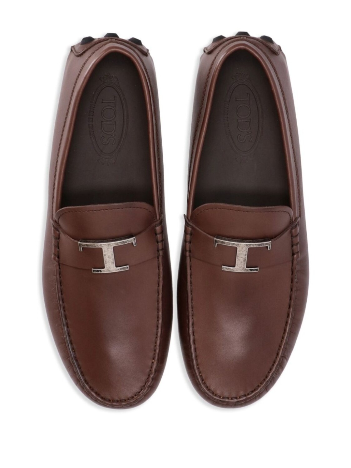 Tod's лоферы Gommino, коричневый — фото 4