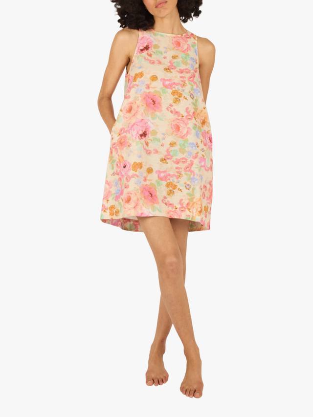 

Роскошное льняное платье penny midsummer madness Traffic People, розовый