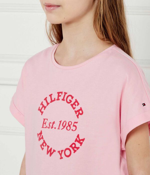 Футболки Loose fit Tommy Hilfiger, розовый — фото 4
